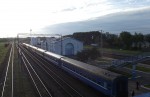 станция Сухиничи: Вид на станцию с переходного моста