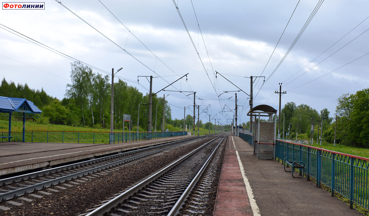 Вид с платформы в сторону Александрова