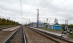 станция Беклемишево: Вид в сторону Александрова