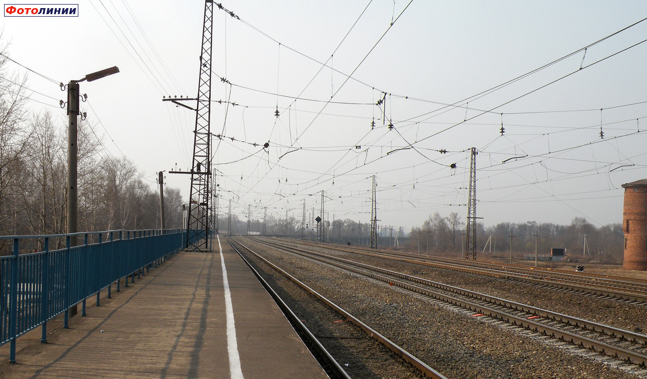 Вид с платформы в сторону Александрова