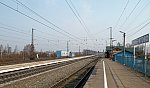 станция Семибратово: Вид с платформы в сторону Ярославля