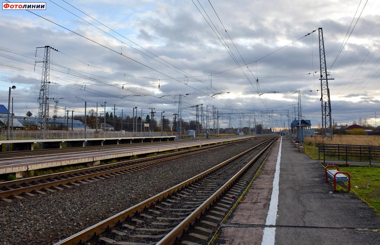 Вид в сторону Александрова с первой платформы