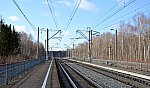 платформа 322 км: Вид с платформы в сторону Ярославля