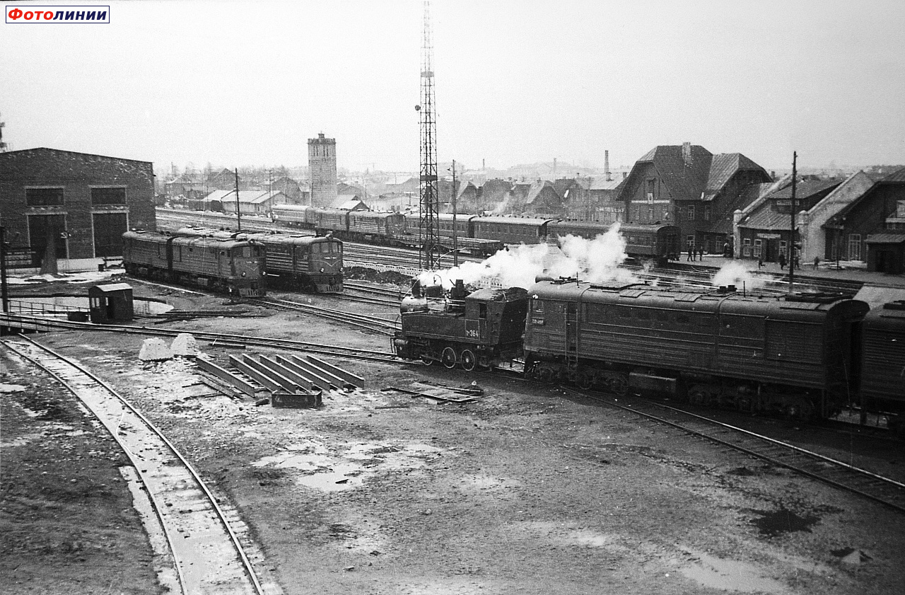 Панорама депо и станции