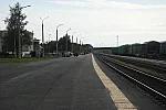 станция Исакогорка: Вид платформ в сторону Обозерской