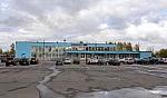 станция Северодвинск: Пассажирское здание, вид из города
