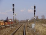 станция Елгава: Входные светофоры из Платоне "PP" и из Глуды "PG"