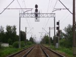 станция Олайне: Чётные входные светофоры "РА" и "РВ"