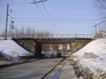 станция Торнякалнс: Путепровод улицы Елгавас в нечётной горловине