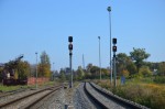 станция Елгава: Чётные входные светофоры PG из Глуды и PM из Мейтене