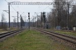 станция Олайне: Нечётные выходные светофоры N5 и N4, вид в направлении Елгавы