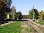 станция Засулаукс: Выходные светофоры N5, N4 в чётной горловине с Болдерайского направления
