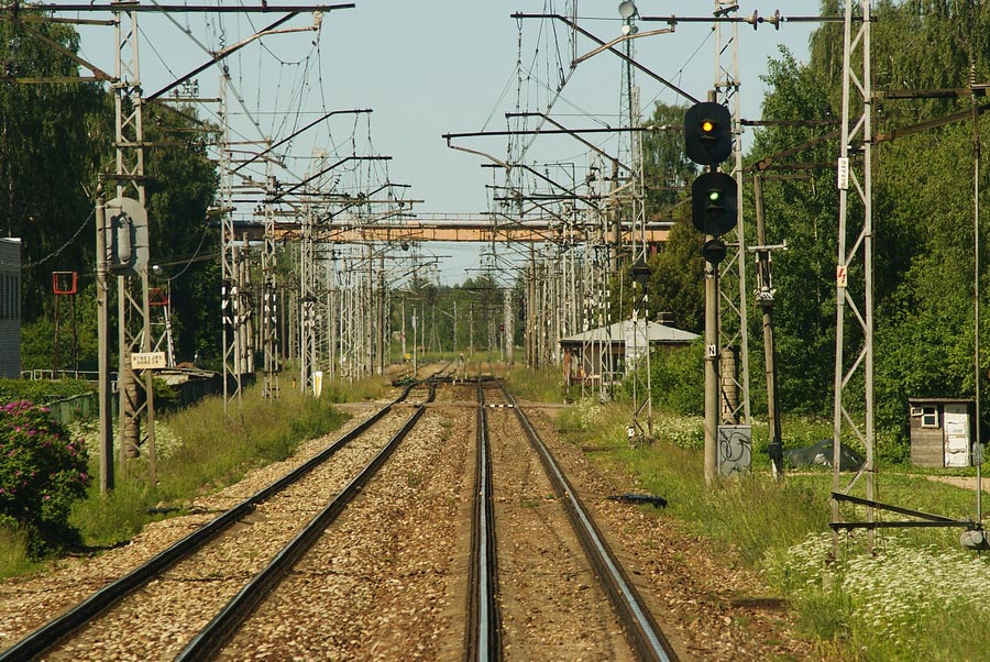Вид станции со стороны Риги