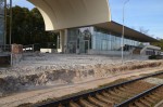 станция Дубулти: Реконструкция входа в здание вокзала