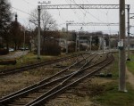 станция Дубулти: Чётная горловина, вид в сторону Риги