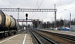 станция Ярославль: Вид на нечётную горловину (в сторону Нерехты)