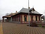 Здание станции, вид в сторону Риги