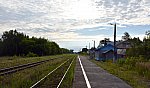 станция Гаврилов Посад: Вид с платформы в сторону Иваново