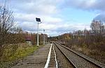 платформа 166 км: Вид с платформы в сторону Иваново