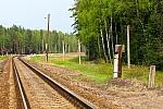 платформа 140 км: Вид в сторону Иваново