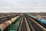 станция Сосногорск: Вид в сторону ст. Пожня