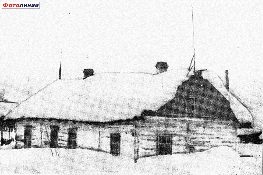 Первое здание станции Печора