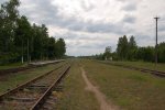 станция Дретунь: Вид в сторону Полоцка
