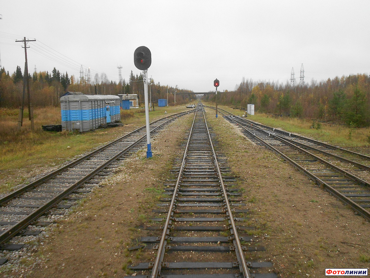 Станция Сосногорск II. Горловина в сторону сосногорска — Railwayz.info