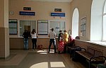 станция Петушки: Интерьер вокзала
