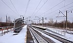 о.п. Ворошиловская: Вид с платформы в сторону Нижнего Новгорода