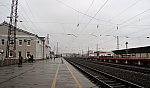 станция Дзержинск: Вид с 1-й платформы в сторону Нижнего Новгорода