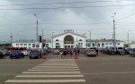 станция Киров: Вокзал со стороны города
