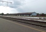 станция Киров: Третья и четвёртая пассажирские платформы, грузовая платформа и склады