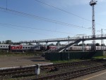 станция Киров: Вид на переходной мост