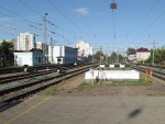 станция Киров: Вид в чётном направлении