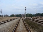 станция Яункалснава: Выходные светофоры P3, P1, P2, P4. Нечётная горловина