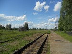 станция Верхнекамская: Вид в северном направлении