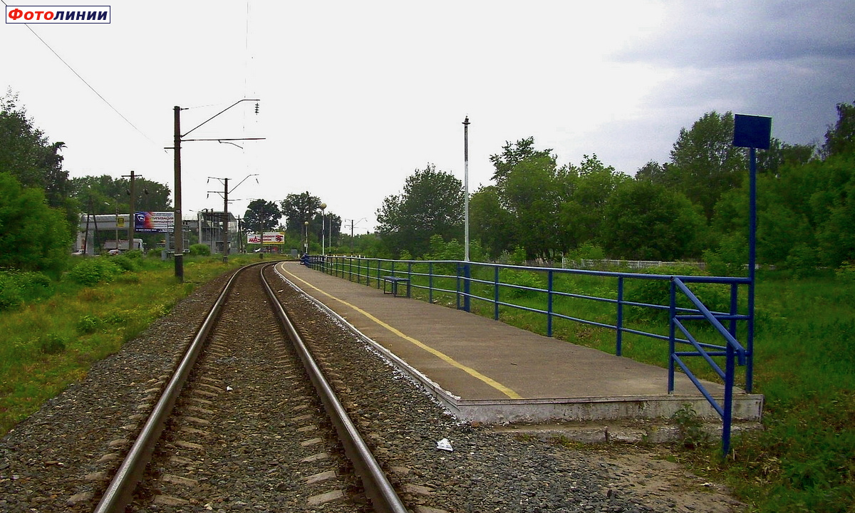 Вид в сторону станции Толоконцево