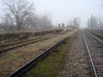 станция Кокнесе: Тупиковый путь с погрузо-разгрузочной платформой