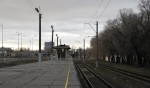 станция Варя: Вид с платформы в сторону тупика