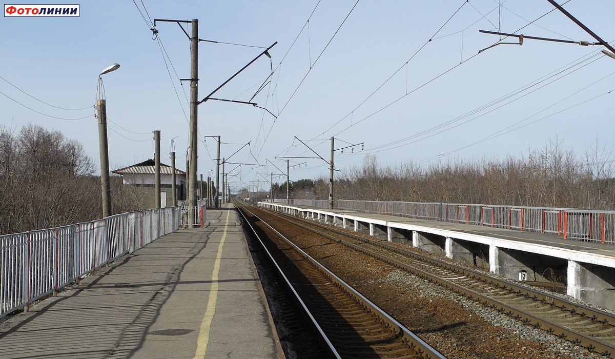 Вид с платформы в сторону Заволжья