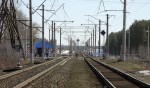 станция Лукино: Входной светофор НД (вид в сторону Нижнего Новгорода)