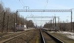 станция Лукино: Вид в сторону Нижнего Новгорода