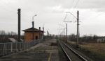 о.п. Ваняты: Вид с платформы в сторону Нижнего Новгорода