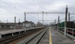 станция Правдинск: Вид с платформы в сторону Нижнего Новгорода