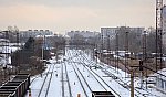 станция Починки: Вид на чётную горловину (в сторону Нижнего Новгорода)