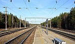 станция Алферово: Вид с платформы в сторону Мурома