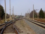 станция Гаркалне: Вид станции из чётной горловины