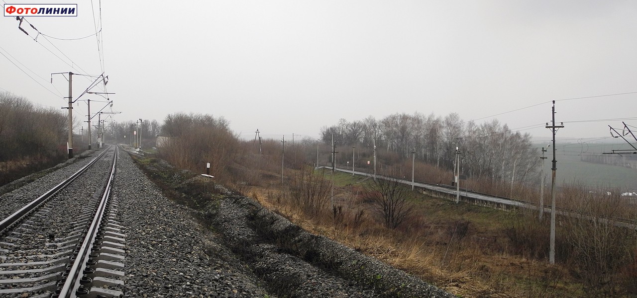 Вид на платформы (в сторону Казани)