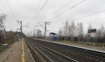 о.п. 753 км: Вид с платформы в сторону Казани